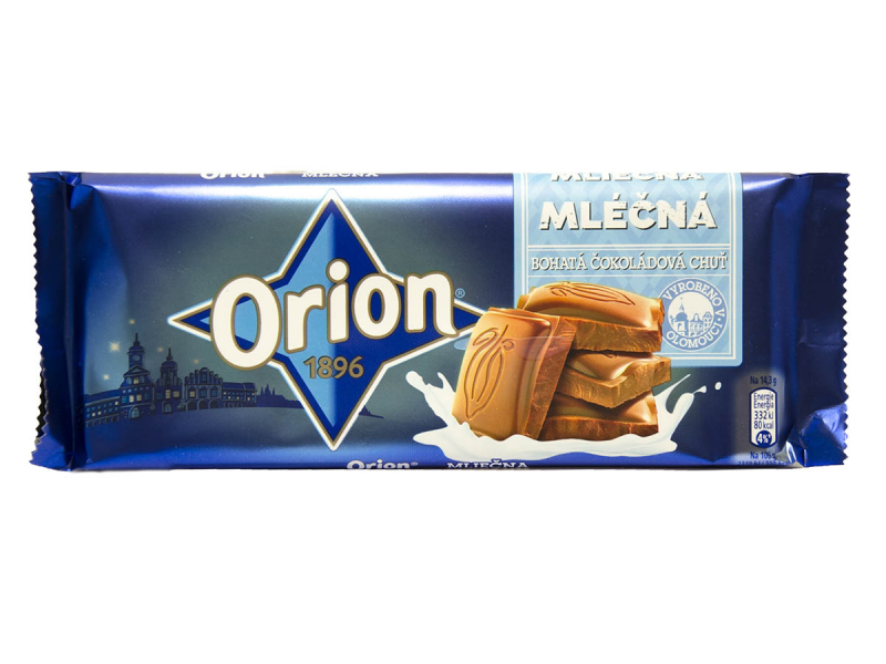 Mliečna čokoláda 90g, Orion. / 1Ks
