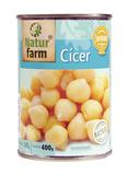 Cícer v slanom náleve Natur Farm 400 g /425 ml. / 1ks