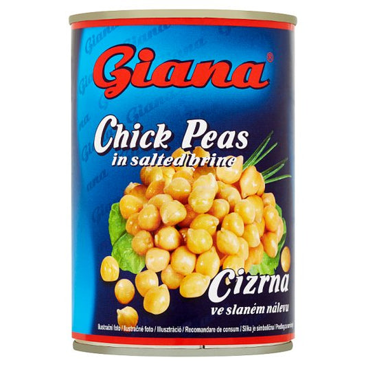 Cícer v slanom náleve Giana 400 g /425 ml. / 1ks