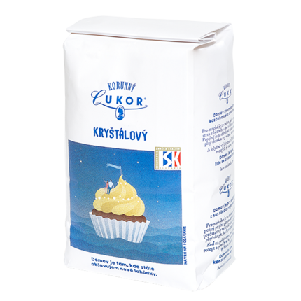 Cukor kryštál 1 kg. / 1ks