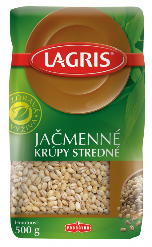 Jačmenné krúpy č.7 (stredné) 500 g, Lagris. / 1ks