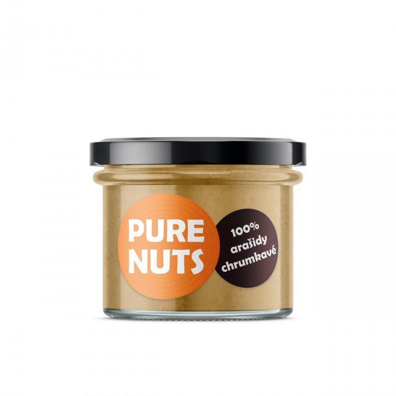 Pure Nuts nátierka 100% arašidy chrumkavé 200g. / 1ks