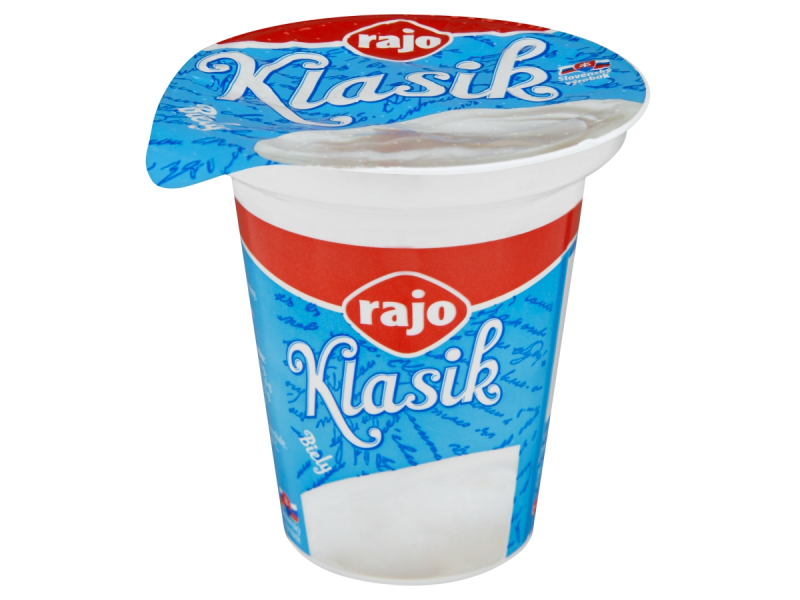 Rajo Klasik Jogurt biely 125g. / 1ks