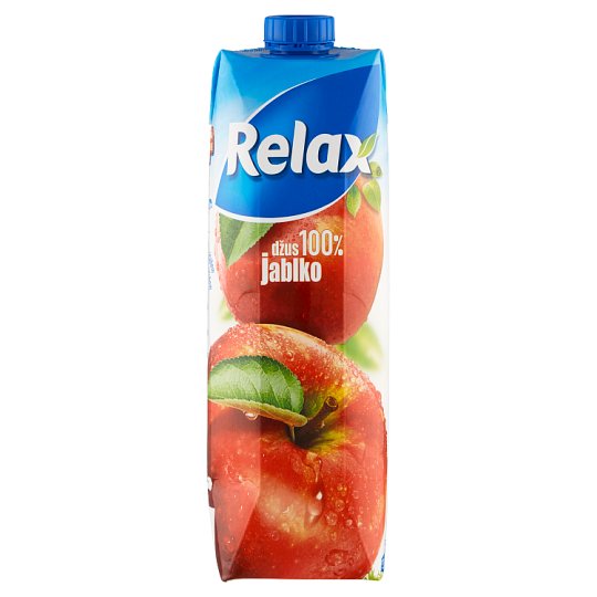 Relax džús jablko 100% 1l. / 1ks