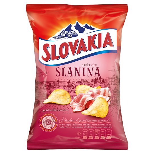Chips Slovakia slanina 100g. / 1ks